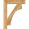 Ekena Millwork Westlake Block Rough Sawn Bracket, Western Red Cedar, 4"W x 24"D x 32"H BKT04X24X32WTL05RWR - alternate 4